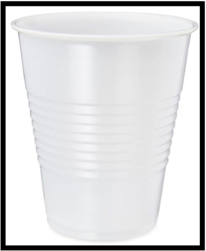 Great Value All Purpose Disposable Plastic Cups, Clear, 5 oz, 100 Count