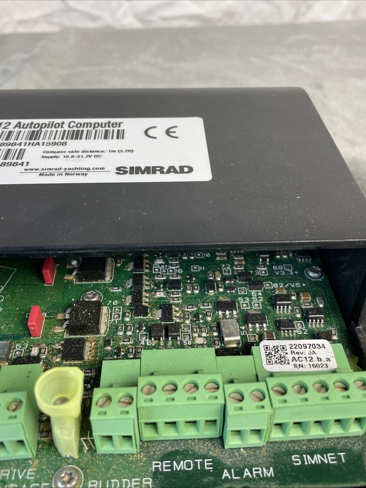Simrad Autopilot Computer AC12 For AP24/AP28 Untested