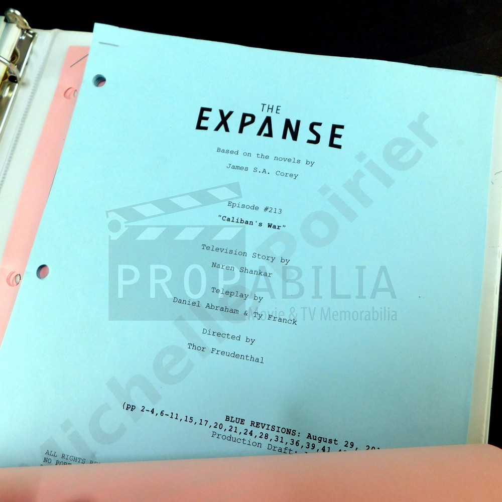 THE EXPANSE S02E13 Prop Script Original Series Prop (8014-4952)