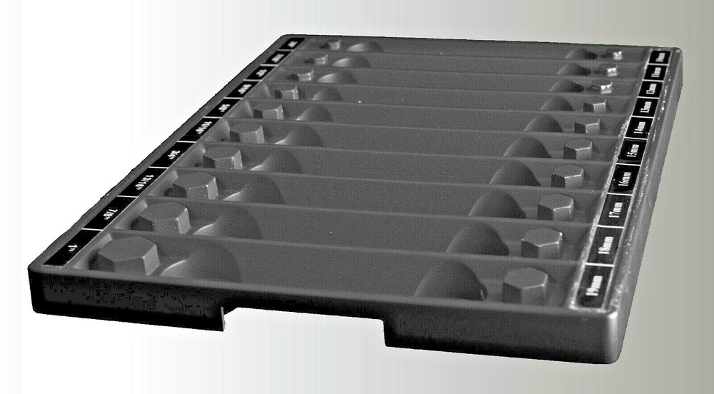 Tool Sorter Socket Organizer - Black