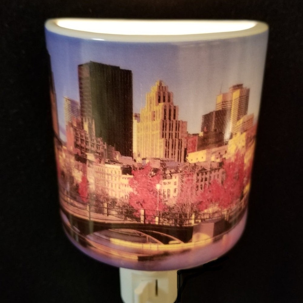 Montreal Skyline Night Light