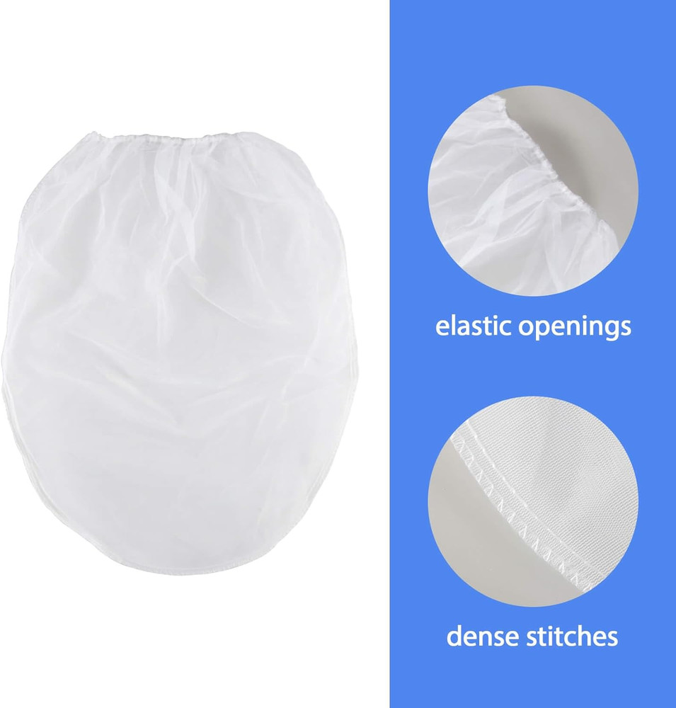 Sukh 10PCS Paint Strainer Bag - 5 Gallon Paint Filter Strainer Bucket with Elast