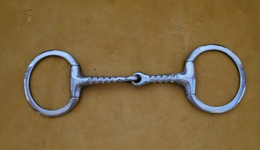Korsteel 5" Twisted Eggbutt Snaffle (awt)