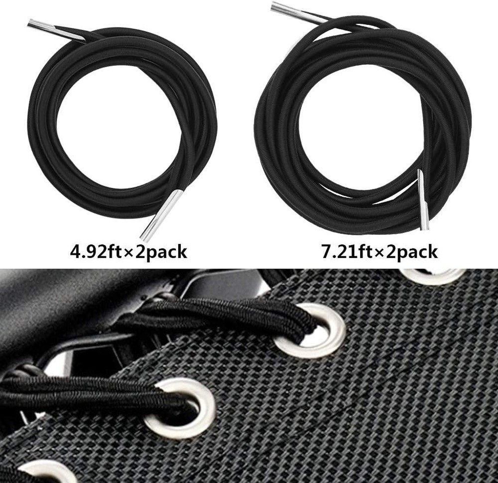 4 Pcs Universal Zero Gravity Chair Repair Cords Replacement Laces Elastic Lounge