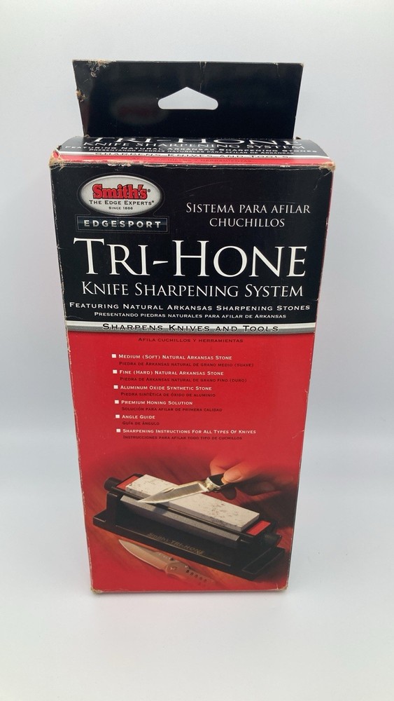 Smith's Vintage Tri-hone Three Stone Sharpening System