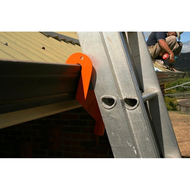 Gutter Safety Protector Device Secure Ladder Use Prevent Falls & Protect Gutters
