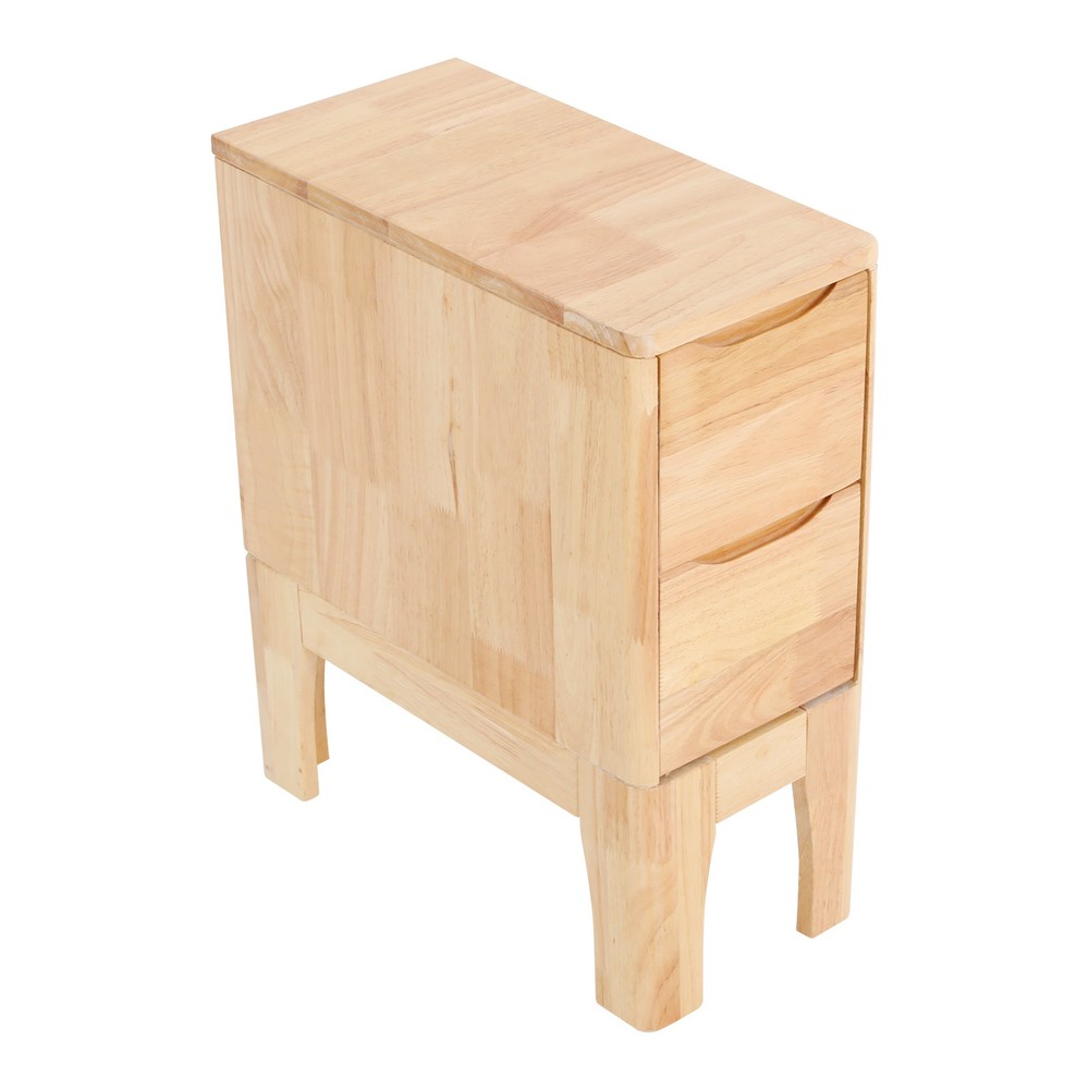 Wood Bedside Table, Sofa Side Table, Bedside Table with Drawers Bedside Table