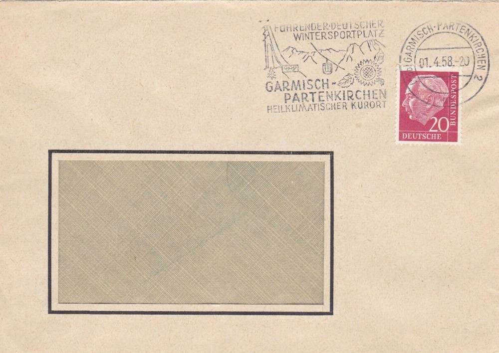 GERMANY 1950/60`s , FIVE SLOGAN COVERS