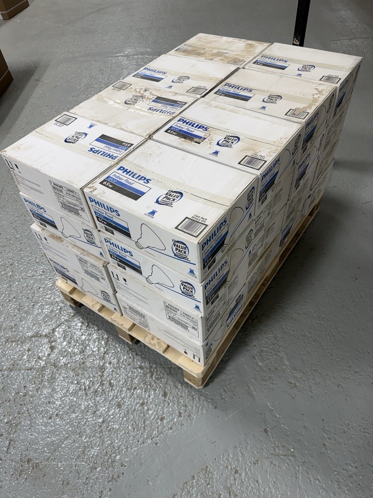 Philips Bulb 248872 65W BR30 Soft White 2700K. 12 Pack boxes.