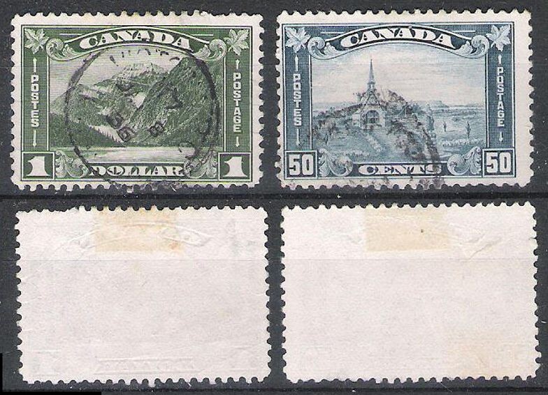 CANADA 1930 50c & $1 DUO (F)