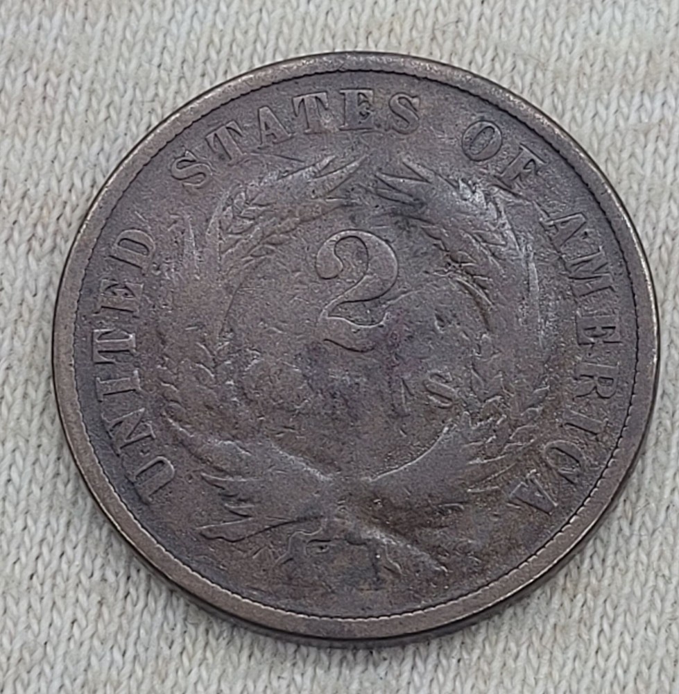 WPCoins ~ 1867 1868 1869 (3) 2¢ Cent Coins
