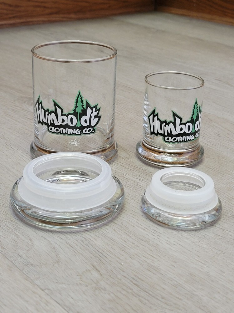 Humboldt Stash Jars Thick Glass.