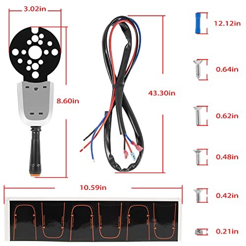 Bezel Control Switch, Blinker Trim Control System Single Function - Engine