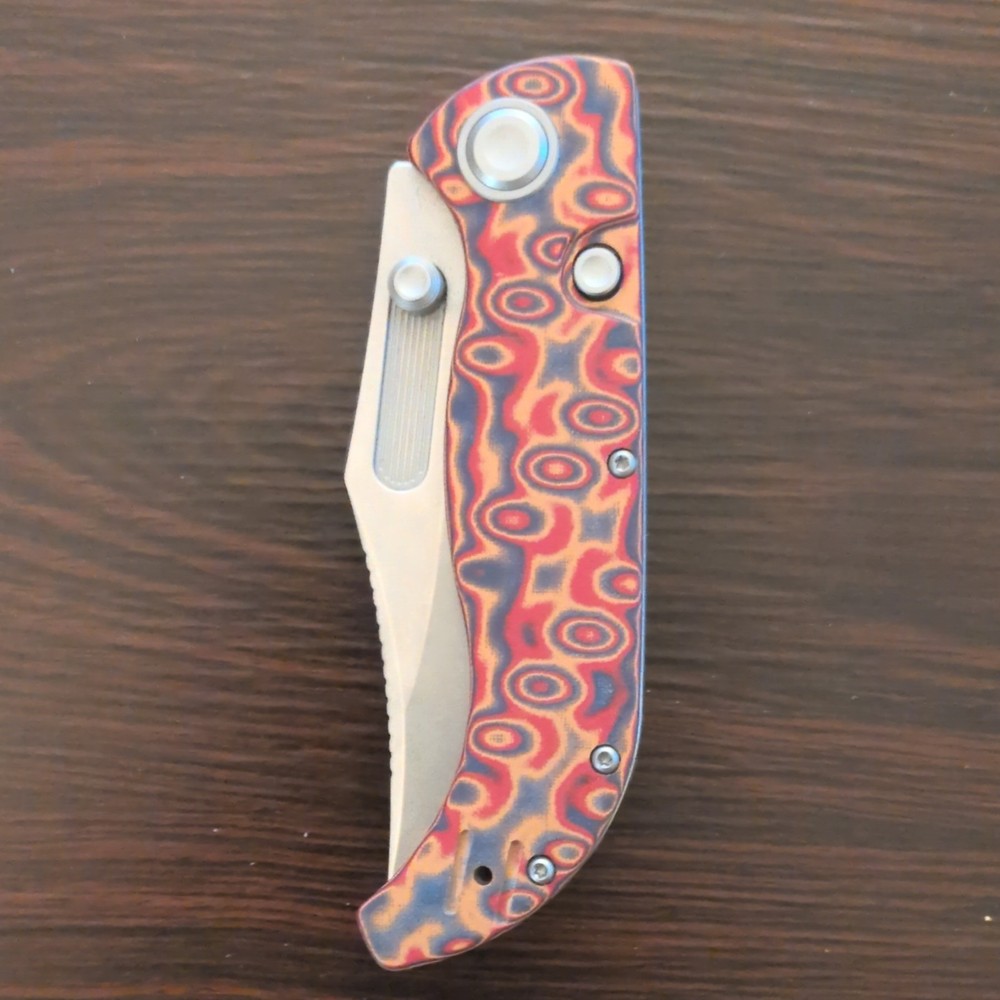 Vosteed Naga S35VN Stonewashed Blade