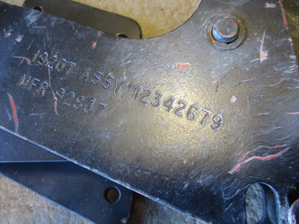 NOS Parking Brake Handle w/Release Button, for HMMWV, Scuffs/Scrapes