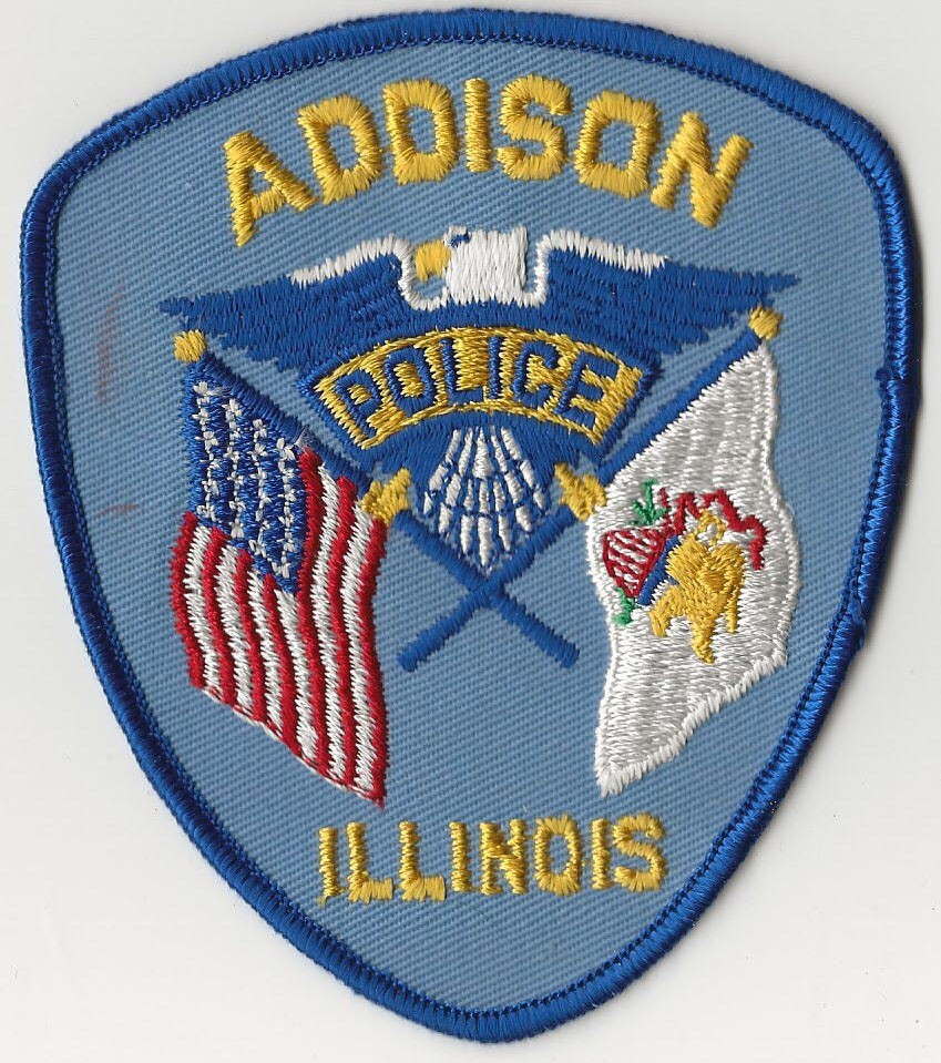 ADDISON ILLINOIS IL POLICE PATCH