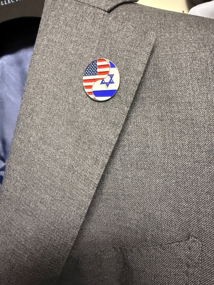 Support Israel USA Unique Lapel Pin