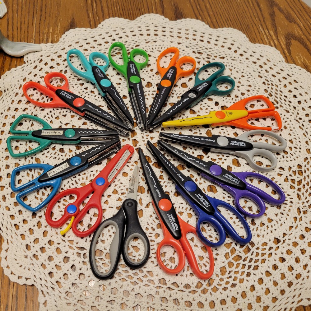 Fiskars Scrapbooking Scissors 14 Pair