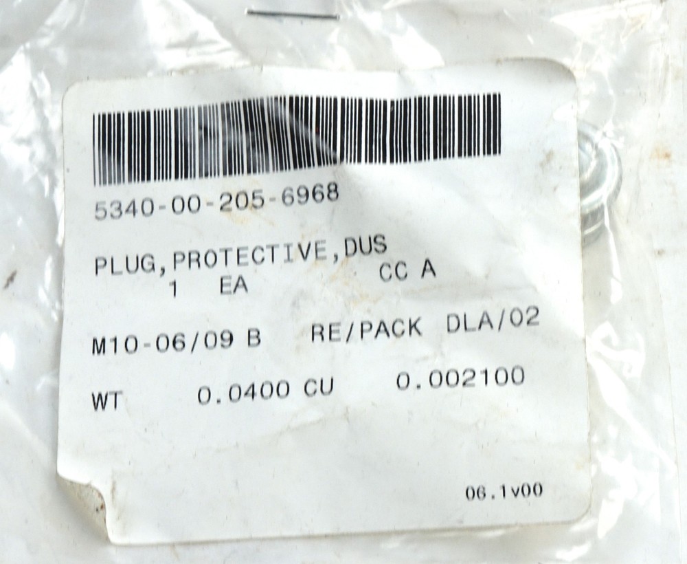 12X Aerospace Connector Dust Moisture Protective Threaded Cap 0.55" Diameter