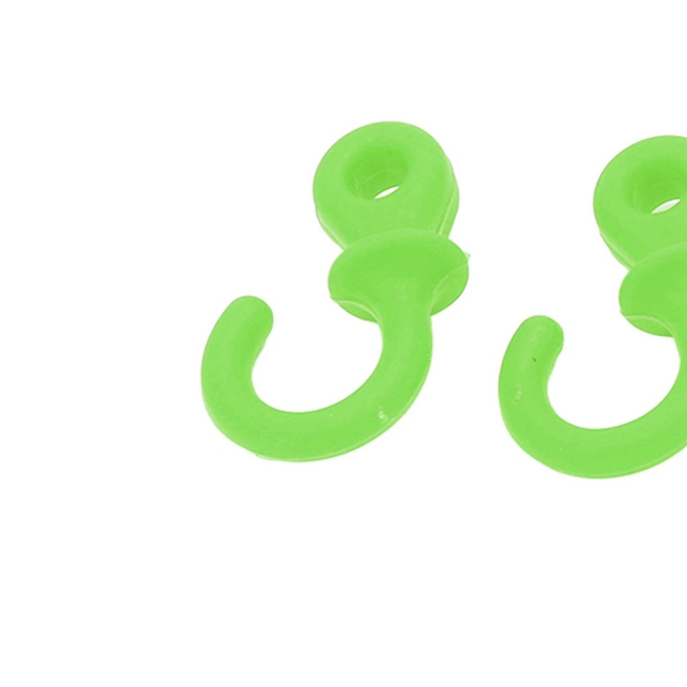 Green 4Pcs Archery Bow String Silencers Monkey Tail Compound Bow String WT