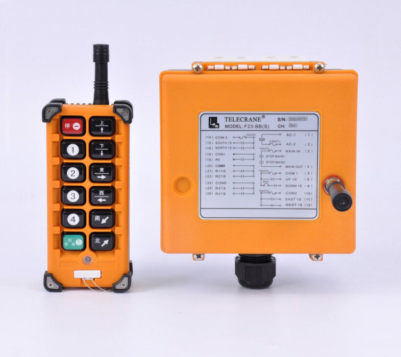 F23-BB(S) Industrial Crane wireless Remote Control 1 Transmitter +1 Rece