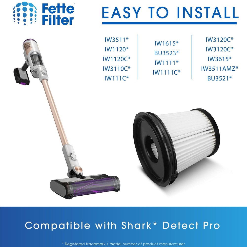 XPRFIW1000 Replacement Hepa Filter compatible with Shark Detect Pro Vac
