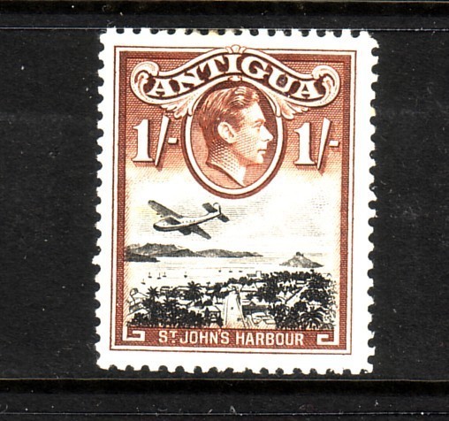 ANTIGUA....  1938  1/- St Johns harbour mint