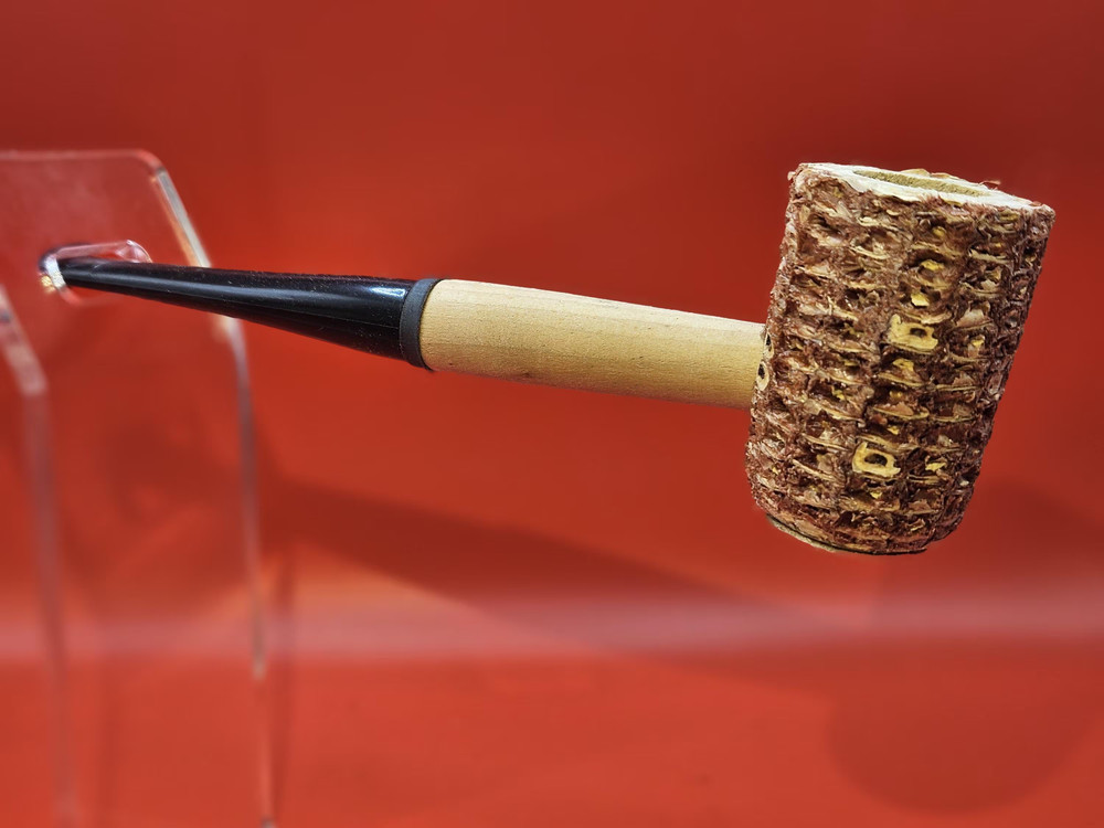 New Unused Estate Corn Cob Pipe