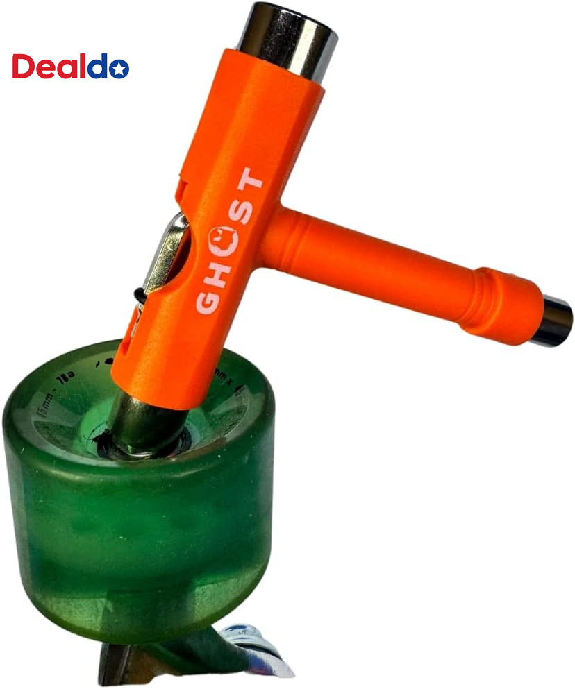 Skate Tool All-In-One - Multi-Function Roller Skate Tool with T-Handle, Allen Ke