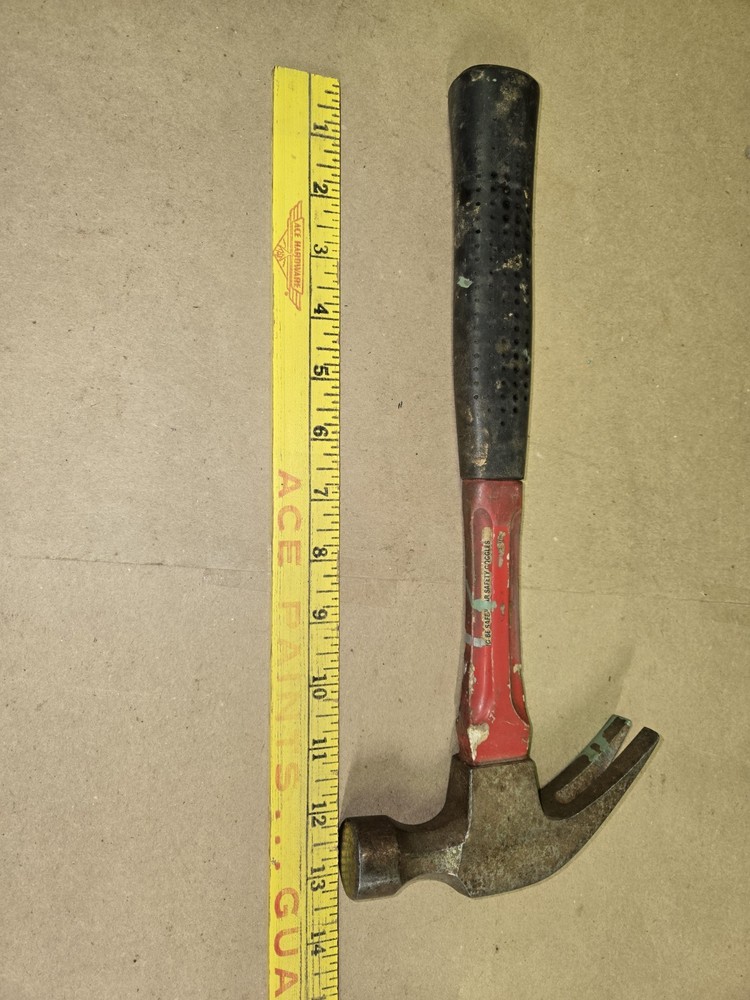 Construction Claw Hammer Lot Qty 3 Good Used
