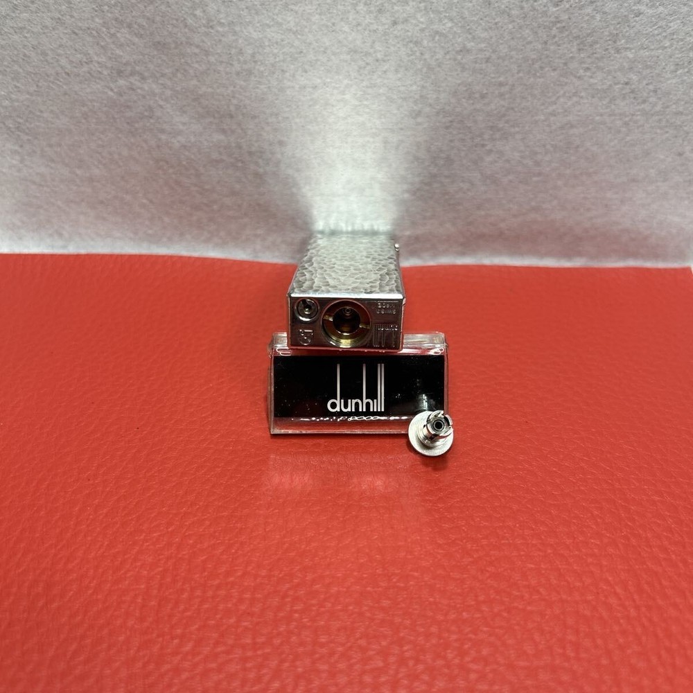 Overhauled Dunhill Rollagas lighter Silver d mark without box