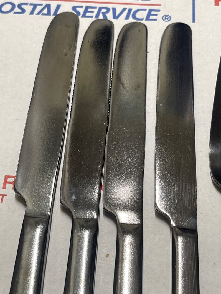 10 Black Silverware Black Stainless China