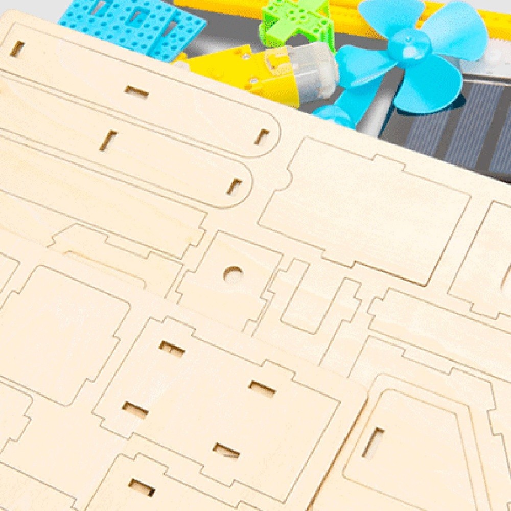 DIY Remote Control Four Wheel Drive Racing Elementary School Students2654