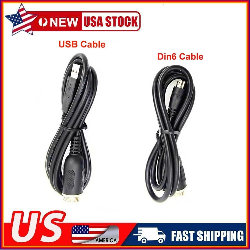 TH8A Connection Din6-USB Cable For Thrustmaster Adaptation Fit TSSH TSSH+ USA