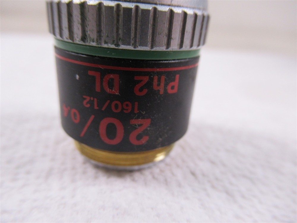 Nikon 20x Ph2 DL Phase Contrast Microscope Objective Lens Nikon TMS