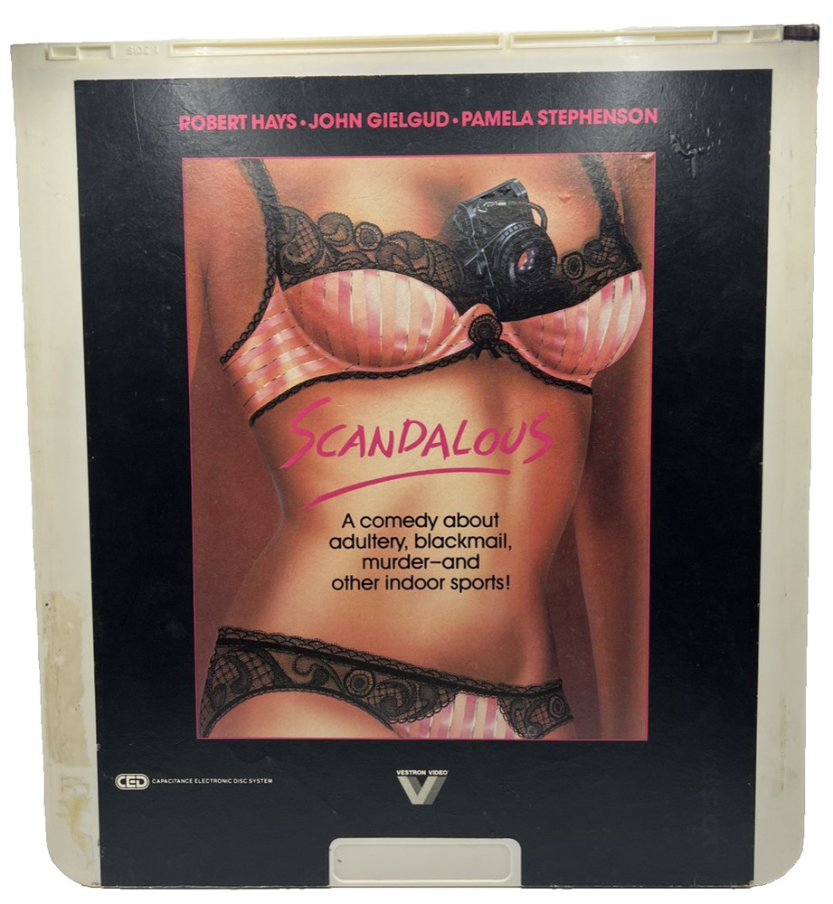 Scandalous RCA CED Videodisc Selectavision
