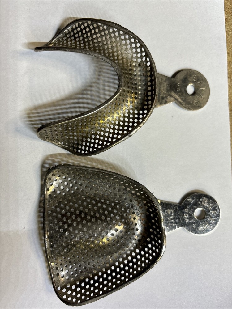 Baker Impression Tray Set EMLPerforated Lower & Upper