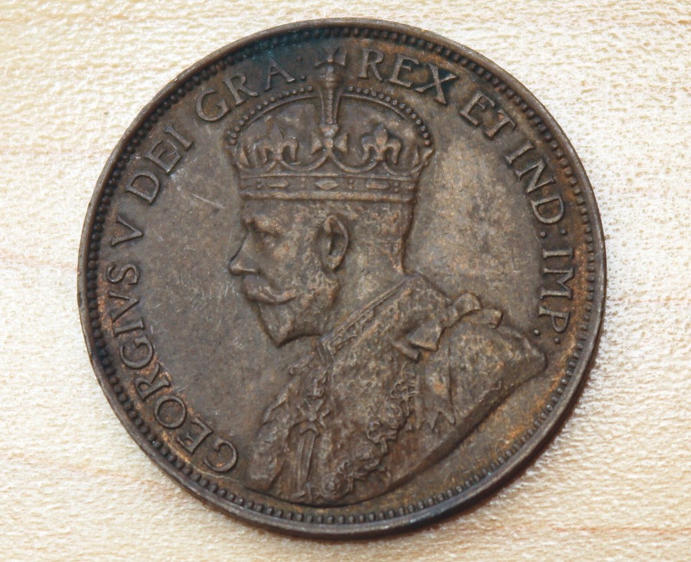 1912 Canada 1 Cent George V