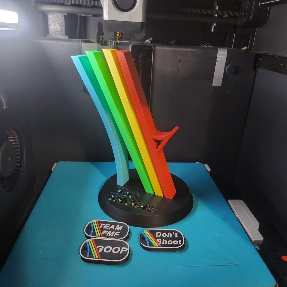 ARC Raiders Inspired 3D Printed Controller Display Stand w/  1 Keychain