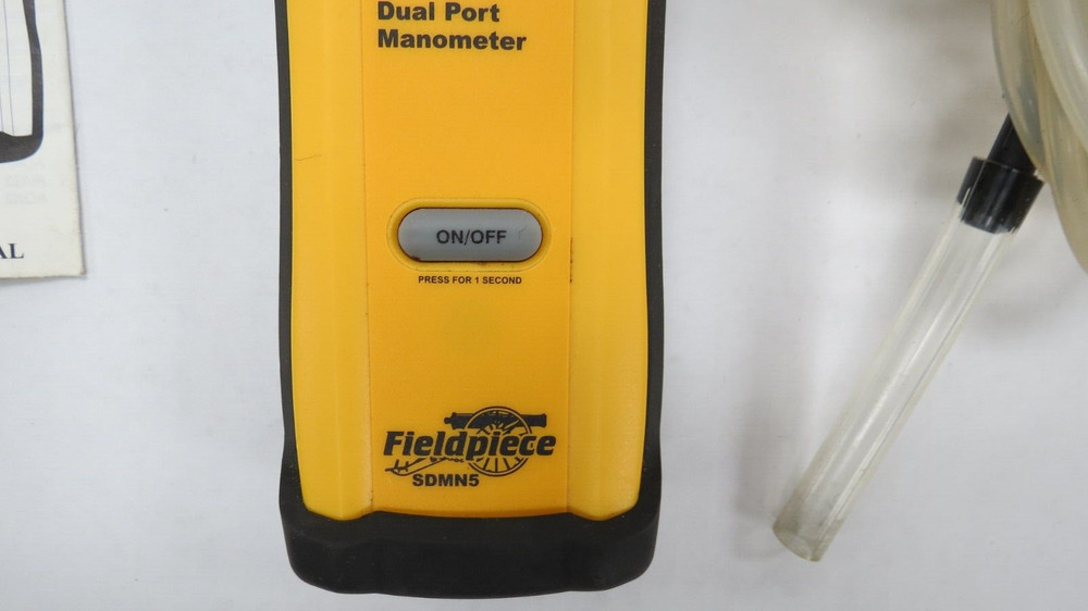 FIELDPIECE SDMN5 DUAL PORT DIFFERENTIAL MANOMETER