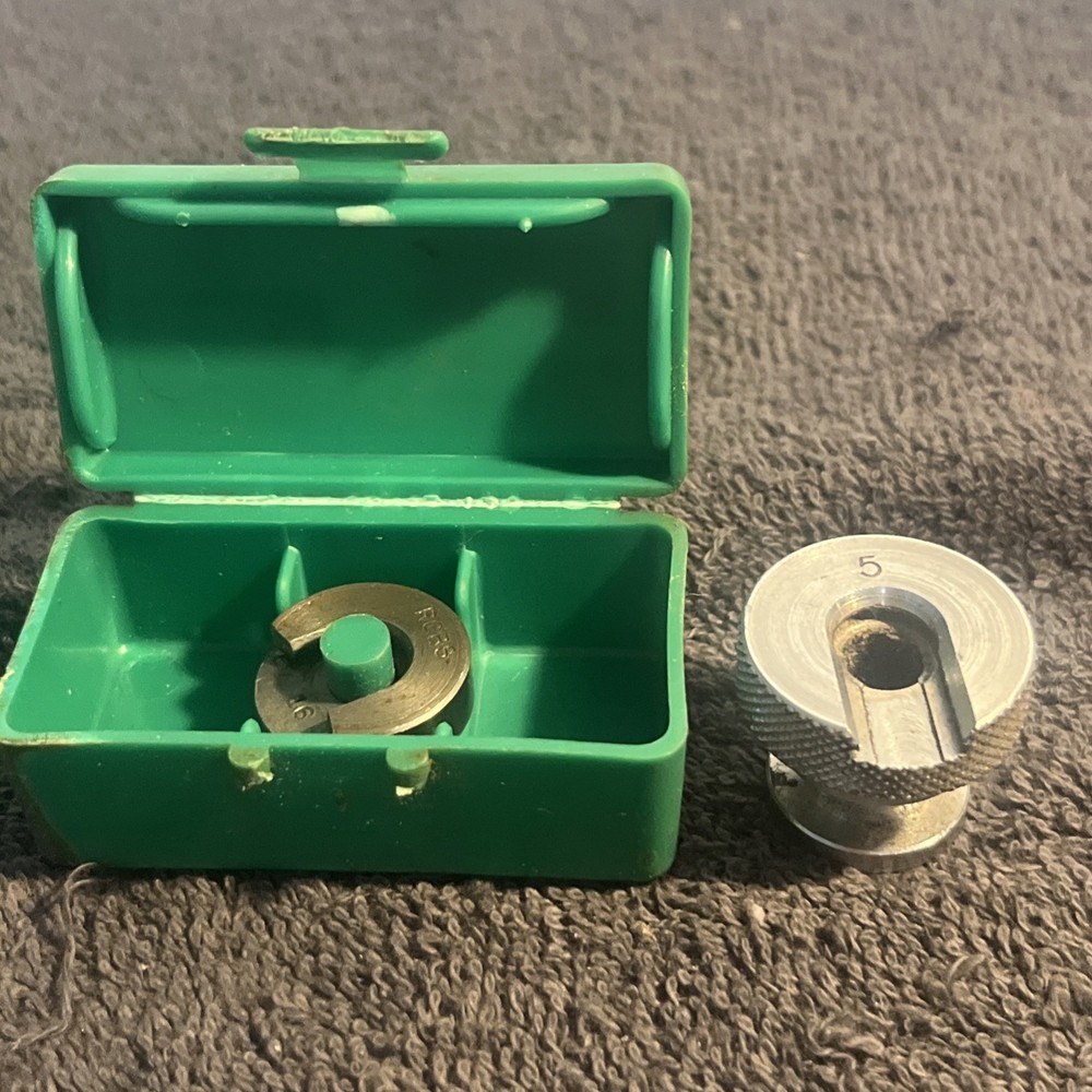 RCBS No. 16 Shell Holder & Unmarked No 5