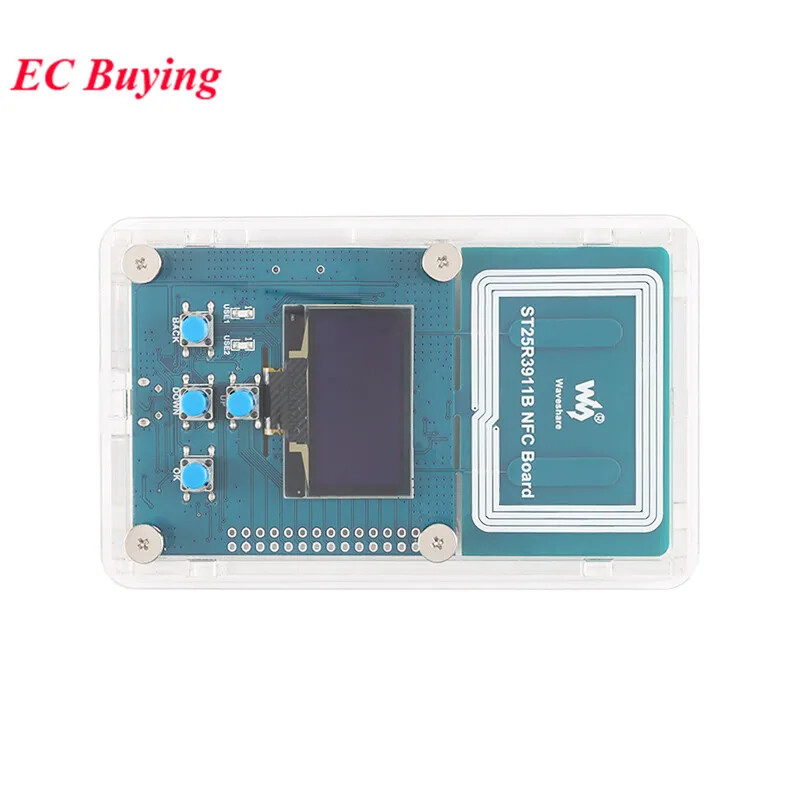 NFC Development Board Kit, Reader Controller, ST25R3911B with OLED Screen SPI