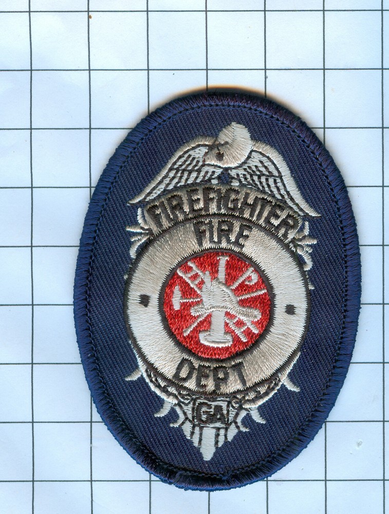 Fire Patch - Firefighter Fire Dept. GA