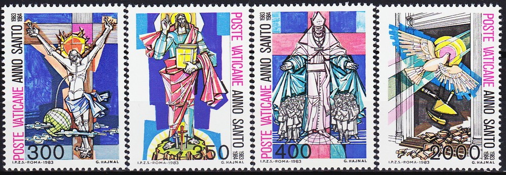 Vatican Holy Year Redemption 1983 MNH-6 Euro