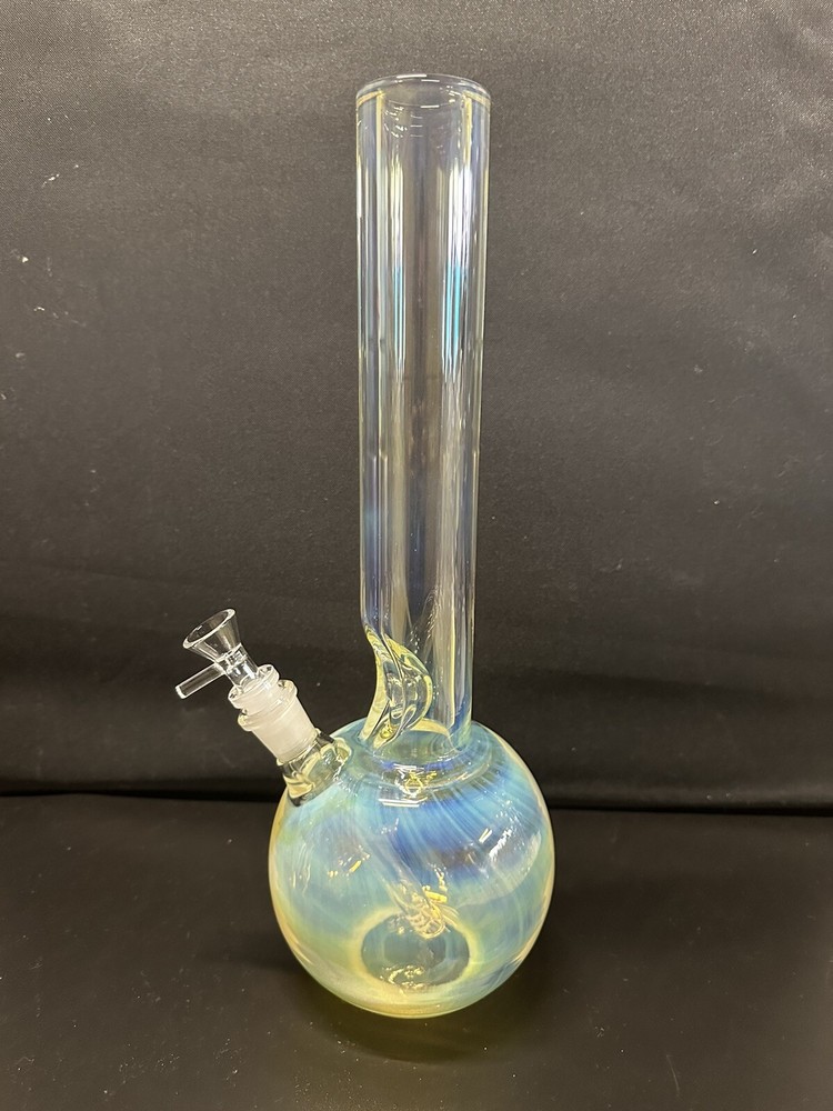 15" Water Pipe 9mm Old School Bubble Bottom Bong
