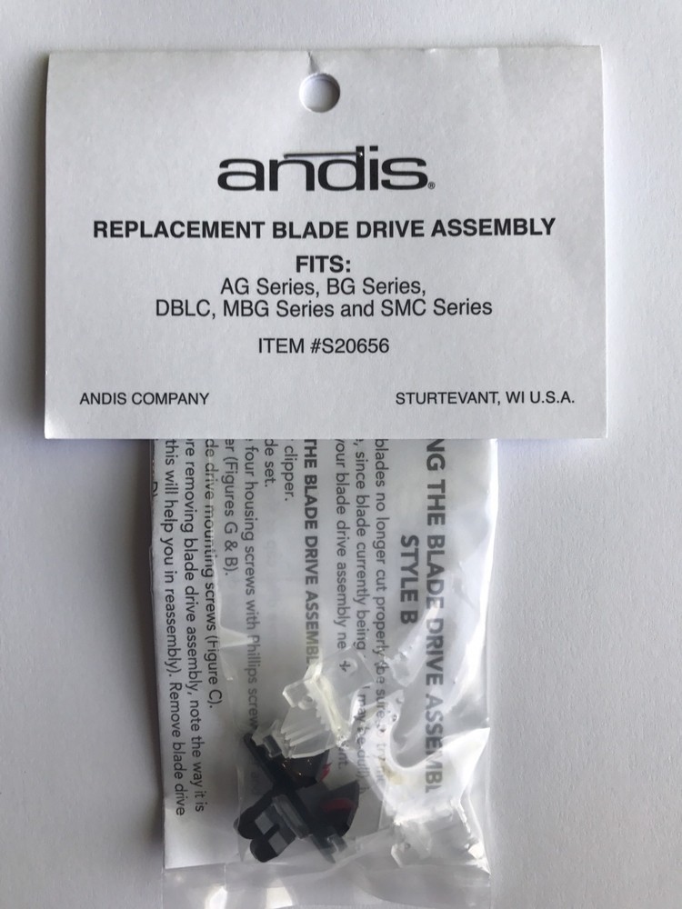 Andis 25 PACK Replacement Blade Drive Assy # 20658 / 20659 Quad Replacement Assy