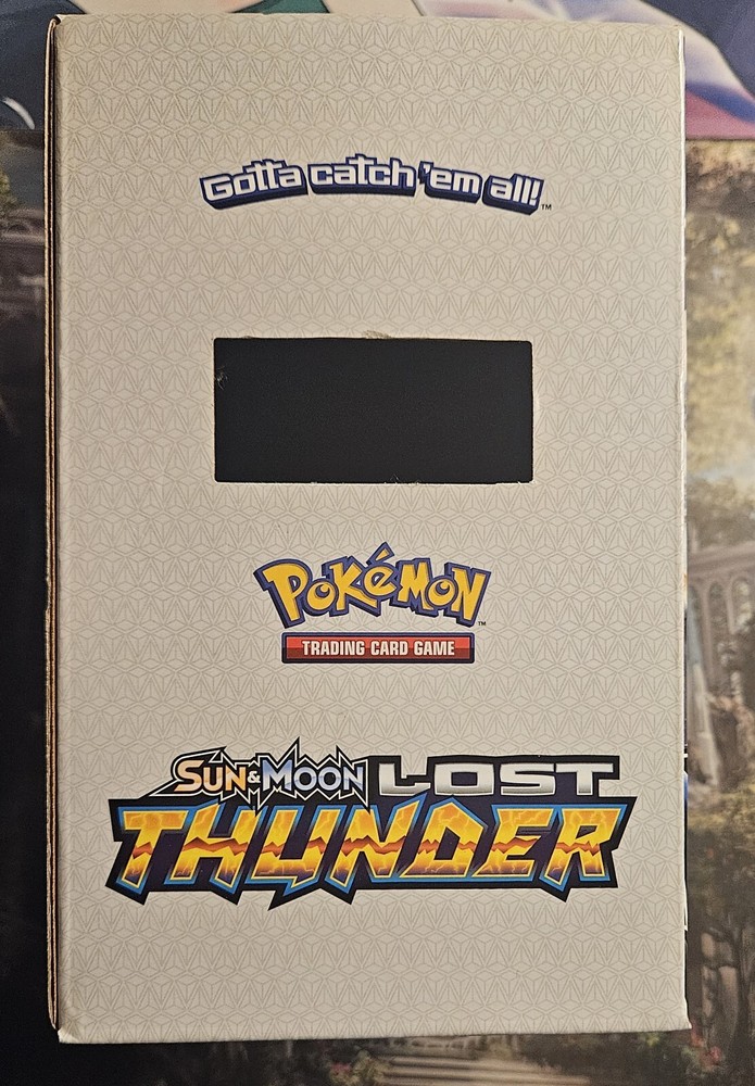 Pokemon Sun & Moon: Lost Thunder, Empty Store Display