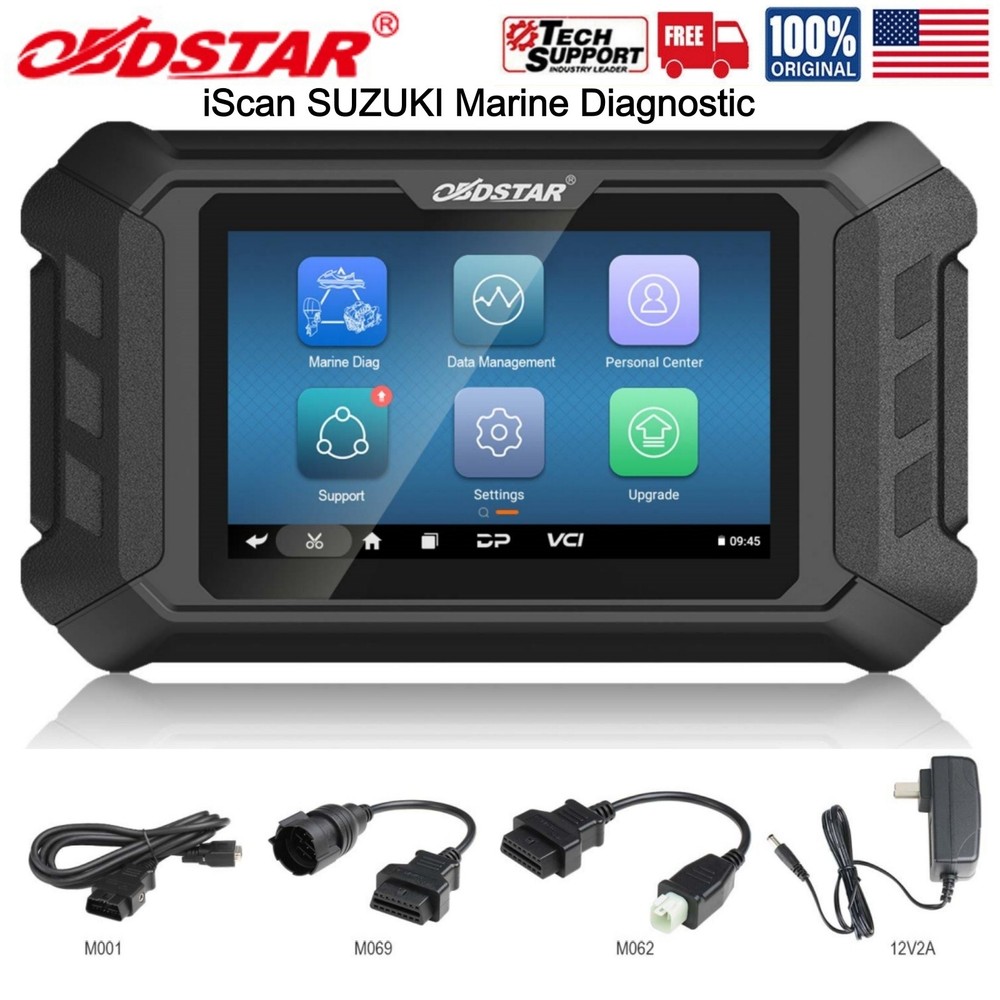 OBDSTAR iScan for SUZUKI Marine Diagnostic OBD2 Scanner Code Reader Key Coding