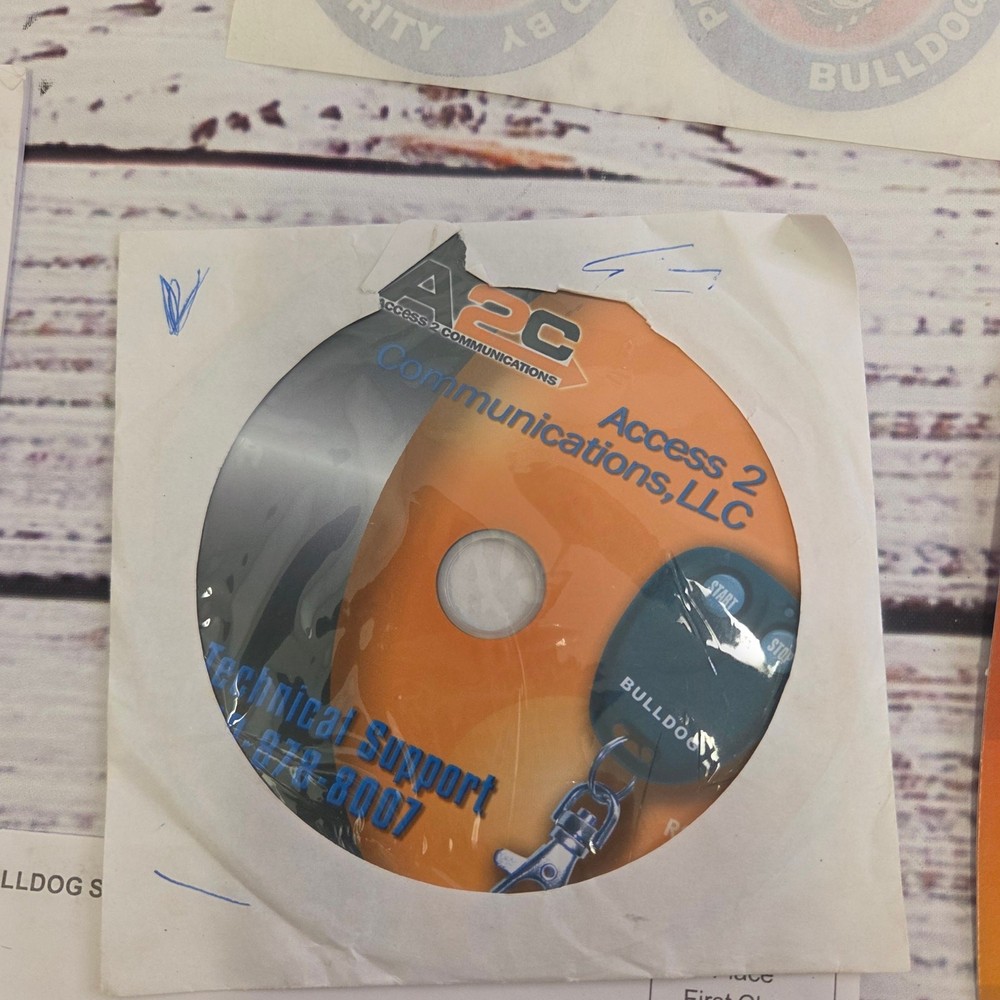 Bulldog Security RS82B Remote Car Starter System Kit AS IS Untested