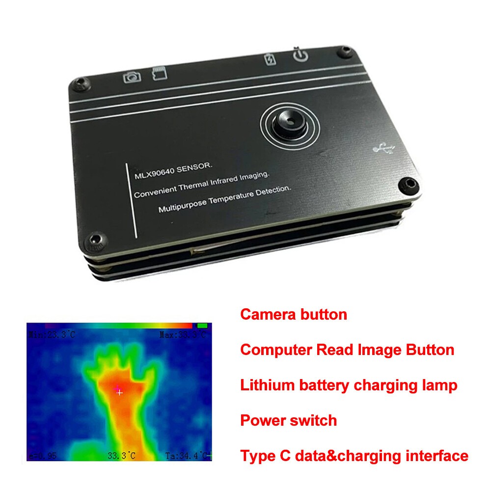 3.2" Digital Camera Infrared Thermal Imager Handheld Temperature Sensor NEW